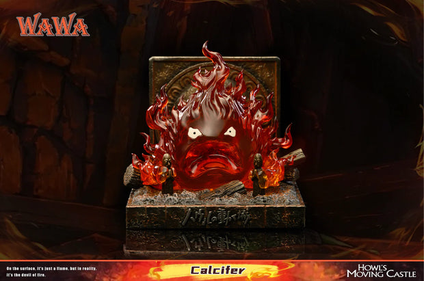 [Pre-Order] WAWA Studio - Statue - Howl's Moving Castle - Hayao Miyazaki Desktop Figurine Angry Calcifer