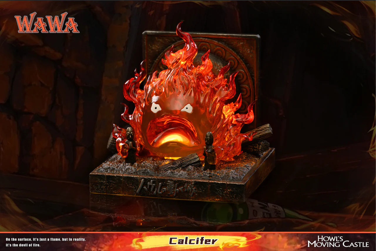 [Pre-Order] WAWA Studio - Statue - Howl's Moving Castle - Hayao Miyazaki Desktop Figurine Angry Calcifer