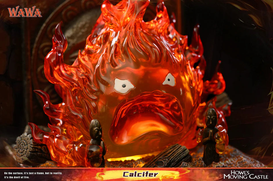 [Pre-Order] WAWA Studio - Statue - Howl's Moving Castle - Hayao Miyazaki Desktop Figurine Angry Calcifer