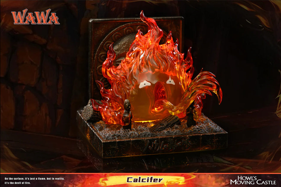 [Pre-Order] WAWA Studio - Statue - Howl's Moving Castle - Hayao Miyazaki Desktop Figurine Angry Calcifer