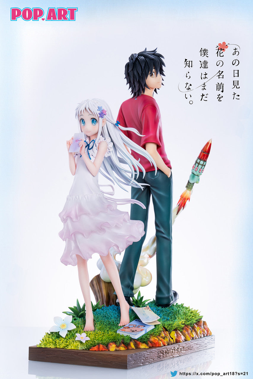 [Pre-Order] POP.ART Studio - Statue - Anohana: The Flower We Saw That Day - Honma Meiko & Yadomi Jinta