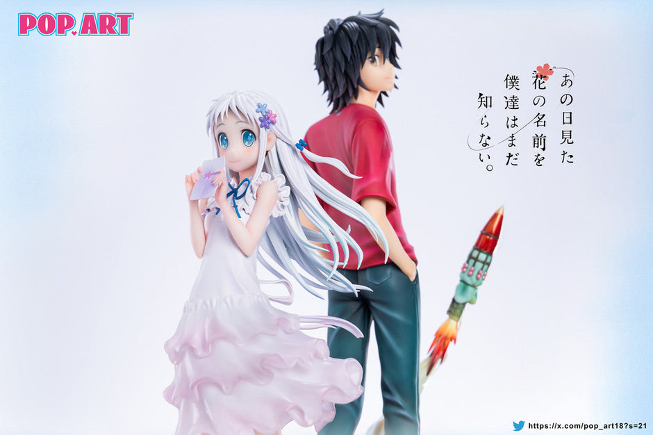 [Pre-Order] POP.ART Studio - Statue - Anohana: The Flower We Saw That Day - Honma Meiko & Yadomi Jinta