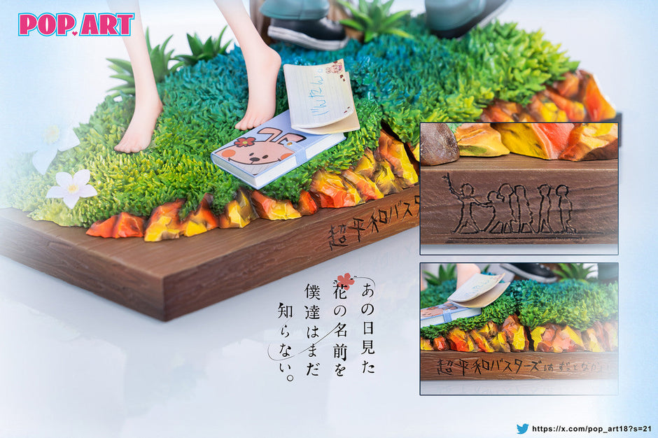 [Pre-Order] POP.ART Studio - Statue - Anohana: The Flower We Saw That Day - Honma Meiko & Yadomi Jinta