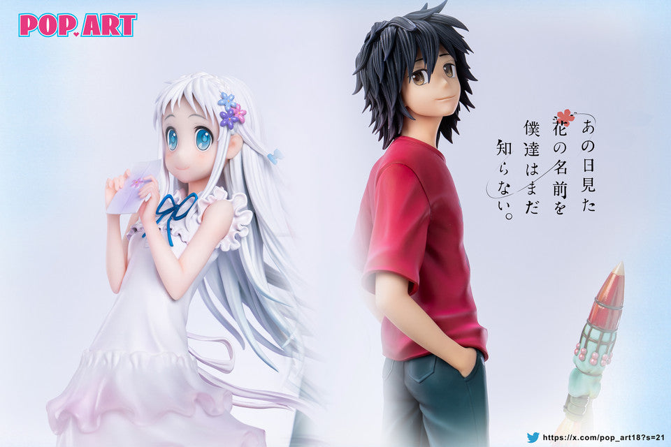 [Pre-Order] POP.ART Studio - Statue - Anohana: The Flower We Saw That Day - Honma Meiko & Yadomi Jinta