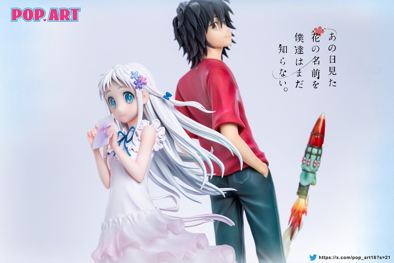 [Pre-Order] POP.ART Studio - Statue - Anohana: The Flower We Saw That Day - Honma Meiko & Yadomi Jinta