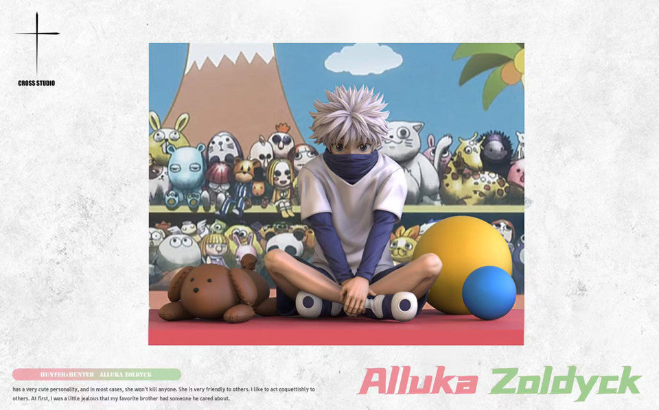 [Warehouse in Stock] Cross Studio - Statue - Hunter x Hunter - Sitting Killua