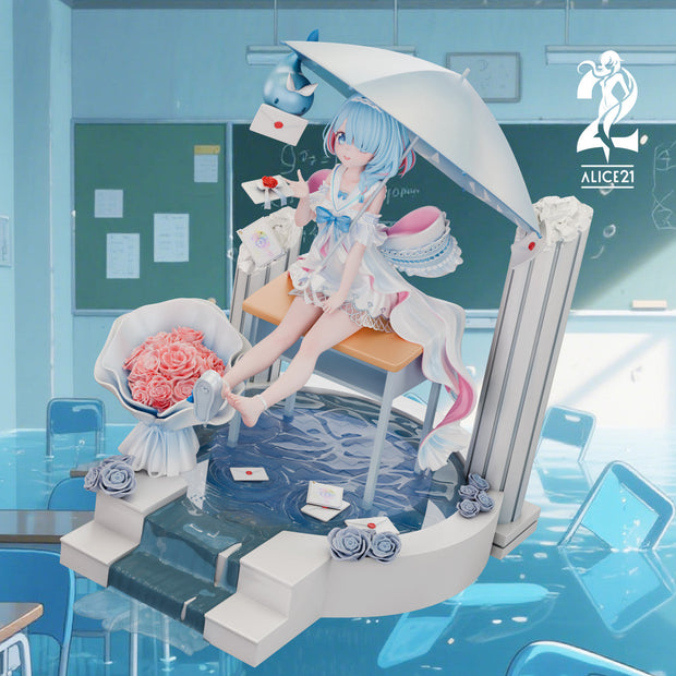 [Pre-Order] Alice21 Studio - Statue - Blue Archive - Pure White Vow wedding dress Arona