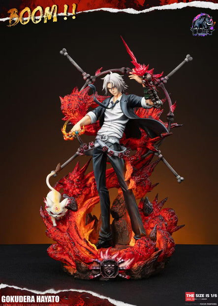 [Pre-Order] Rhinoceros Studio - Statue - Katekyo Hitman Reborn - Gokudera Hayato
