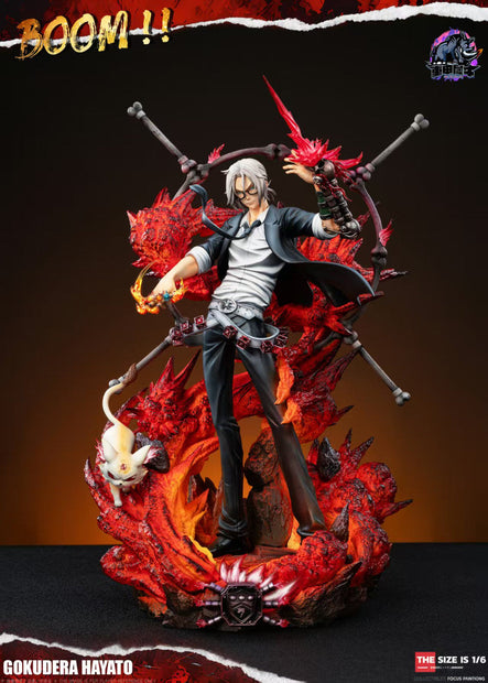 [Pre-Order] Rhinoceros Studio - Statue - Katekyo Hitman Reborn - Gokudera Hayato