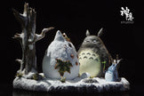 [Pre-Order] Shen Yin Studio - Statue - My Neighbor Totoro - Totoro play in the snowfield