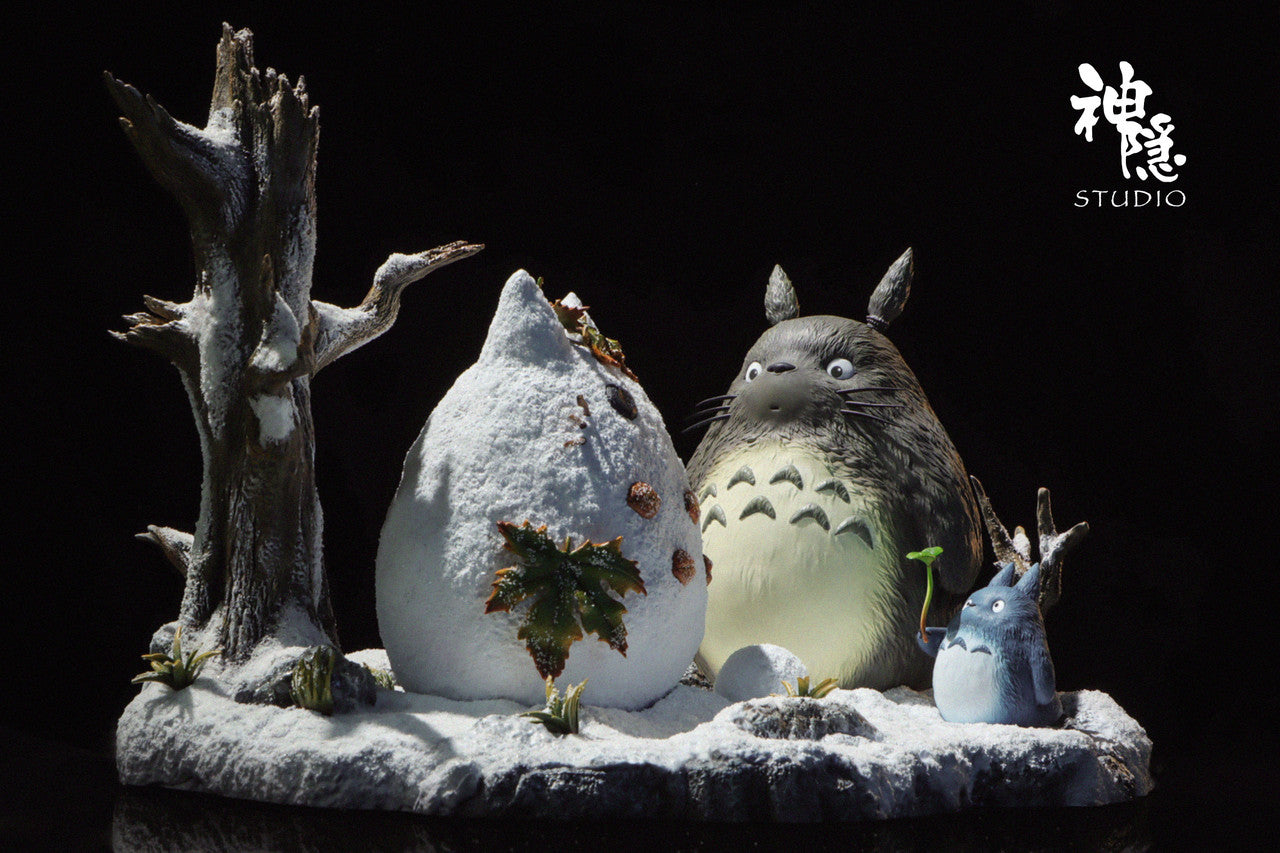 [Pre-Order] Shen Yin Studio - Statue - My Neighbor Totoro - Totoro play in the snowfield
