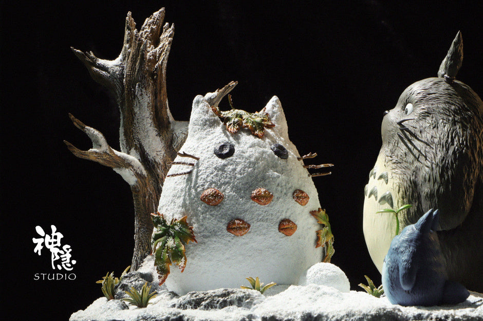 [Pre-Order] Shen Yin Studio - Statue - My Neighbor Totoro - Totoro play in the snowfield