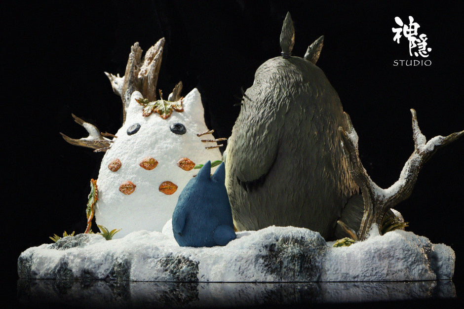 [Pre-Order] Shen Yin Studio - Statue - My Neighbor Totoro - Totoro play in the snowfield