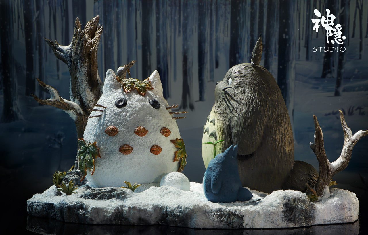 [Pre-Order] Shen Yin Studio - Statue - My Neighbor Totoro - Totoro play in the snowfield