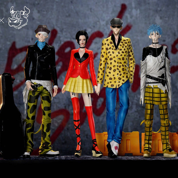 [Pre-Order] NIUZI Studio & Black Studio - Statue - NANA - BLACK STONE Band Nobuo Terashima & Yasushi Takagi & Shinichi Okazaki