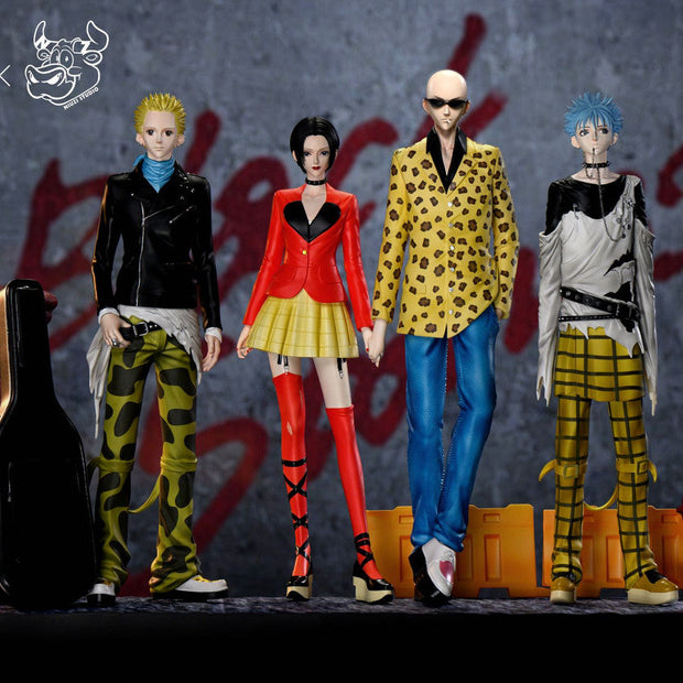 [Pre-Order] NIUZI Studio & Black Studio - Statue - NANA - BLACK STONE Band Nobuo Terashima & Yasushi Takagi & Shinichi Okazaki