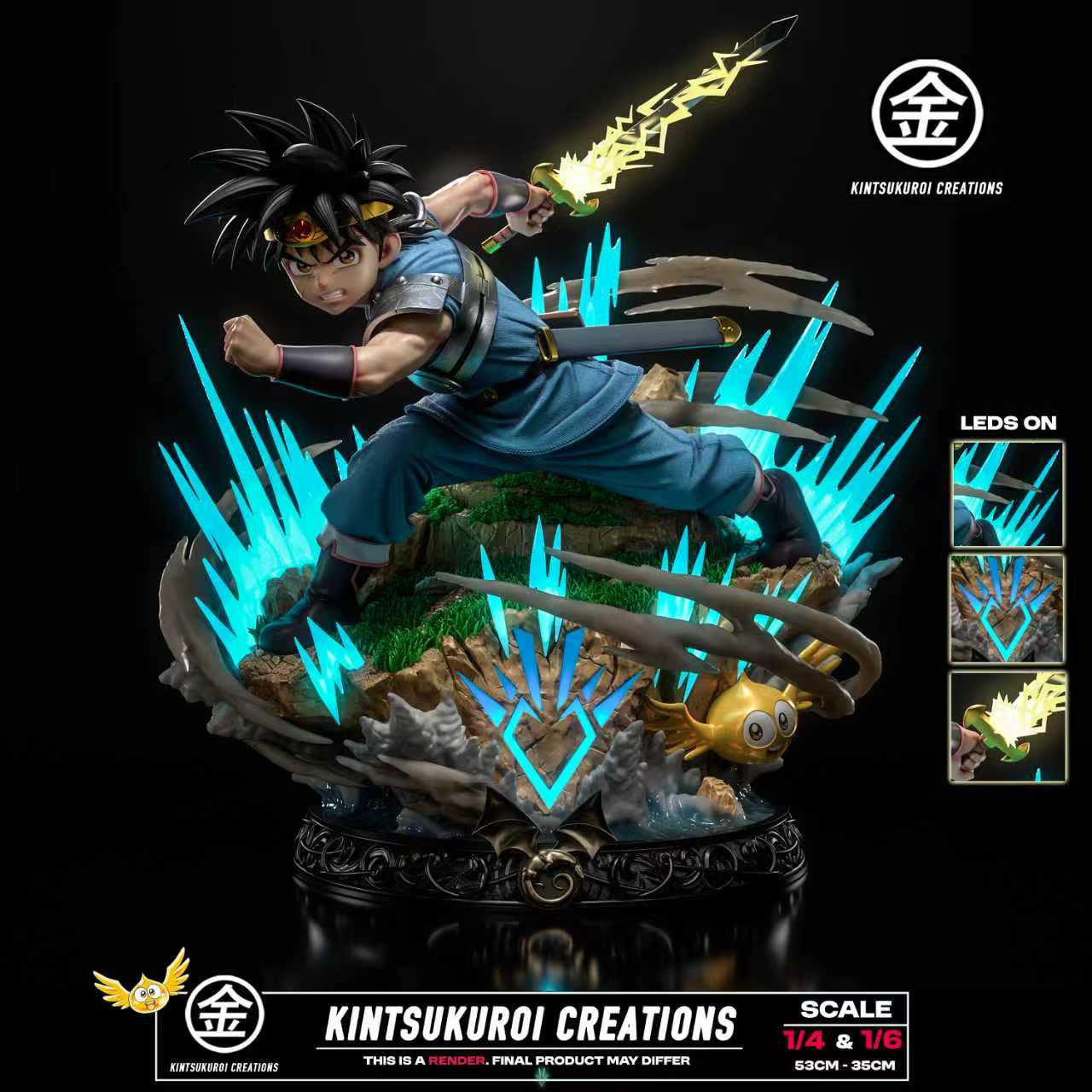[Pre-Order] Kintsukuroi creations Studio - Statue - Dragon Quest - Dragon Quest Adventure of Dai