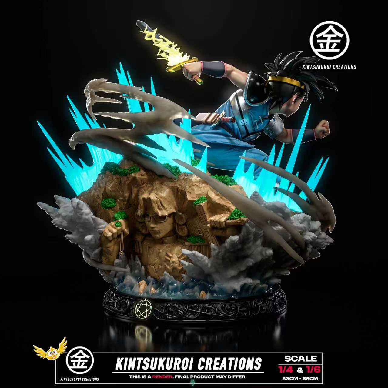 [Pre-Order] Kintsukuroi creations Studio - Statue - Dragon Quest - Dragon Quest Adventure of Dai