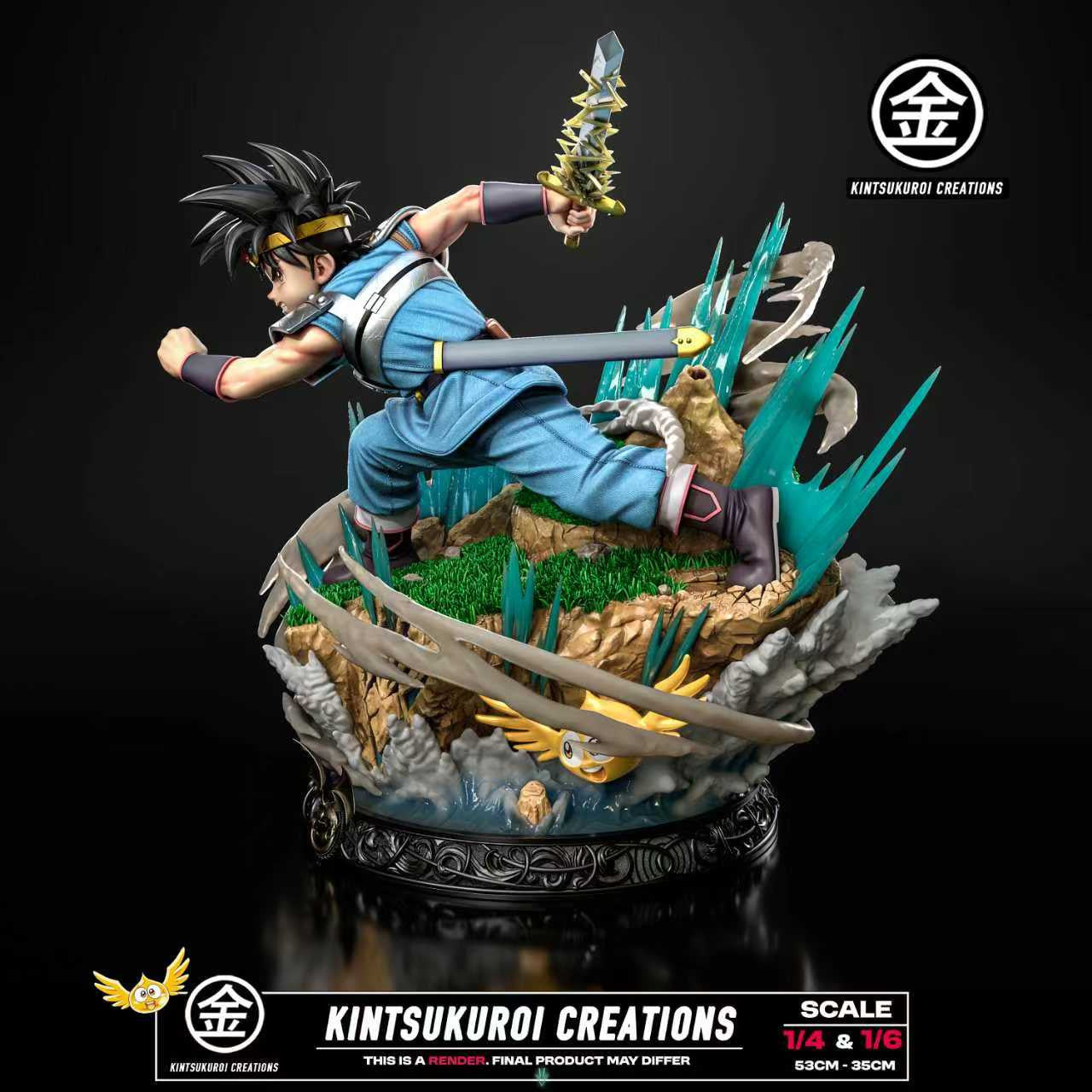 [Pre-Order] Kintsukuroi creations Studio - Statue - Dragon Quest - Dragon Quest Adventure of Dai