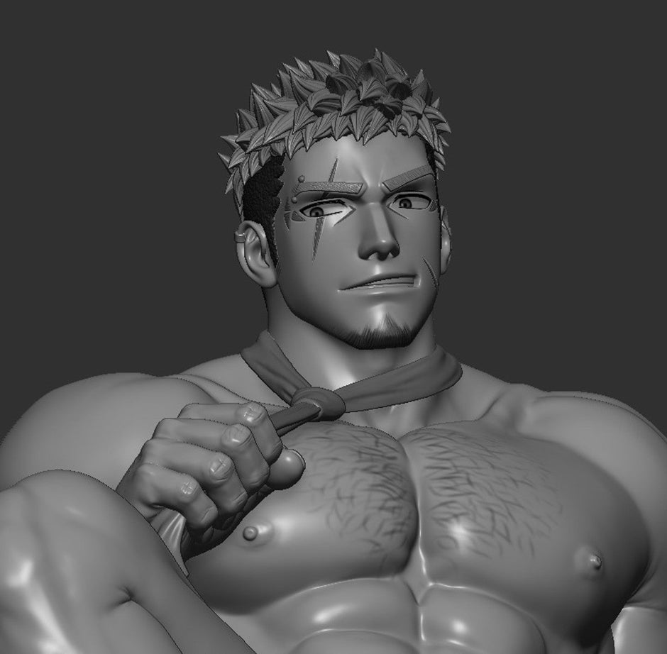 [Pre-Order Closed] Gentleman 18 Studio - Statue - Original - Human form LONGSI (Licensed)