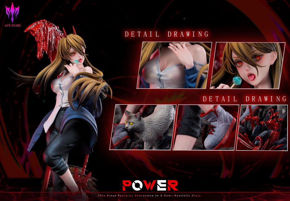 [Pre-Order] Lync Studio - Statue - Chainsaw Man - Power