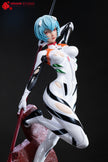 [Pre-Order] Origin Studio - Statue - Neon Genesis Evangelio - Black Combat Suit Ayanami Rei