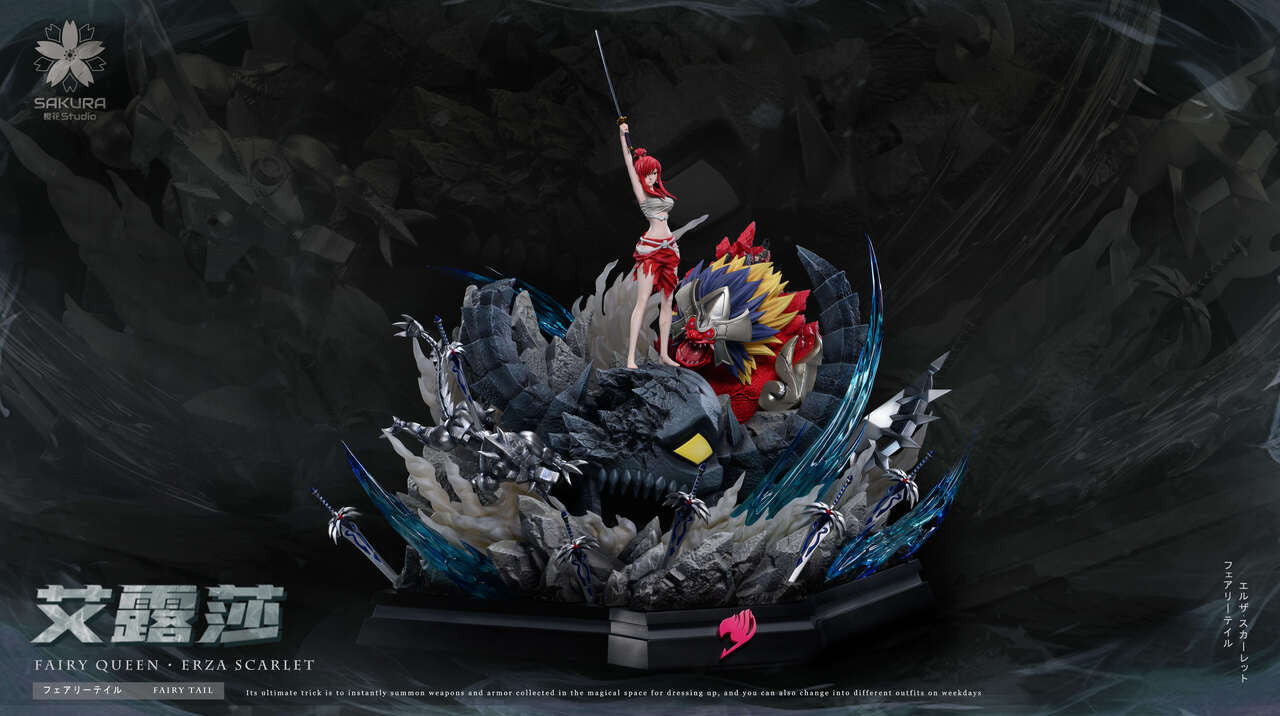 [Pre-Order] Sakura Studio - Statue - Fairy Tail - 02 Erza Scarlet