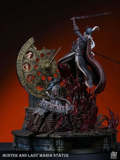 [Pre-Order] Bard Studio - Statue - Bloodborne - Fight in the Astral Clock Tower Lady Maria vs. Hunter