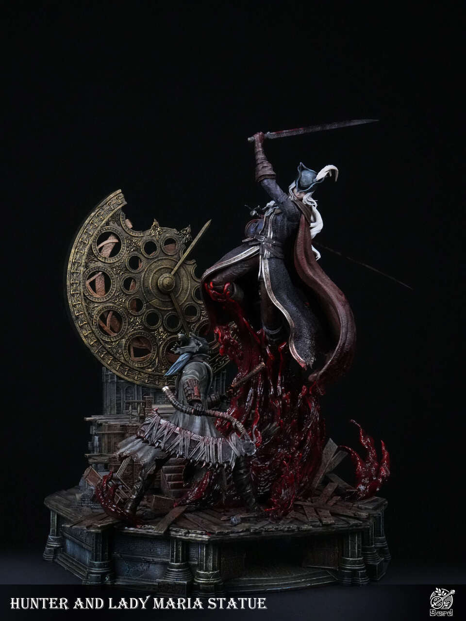 [Pre-Order] Bard Studio - Statue - Bloodborne - Fight in the Astral Clock Tower Lady Maria vs. Hunter