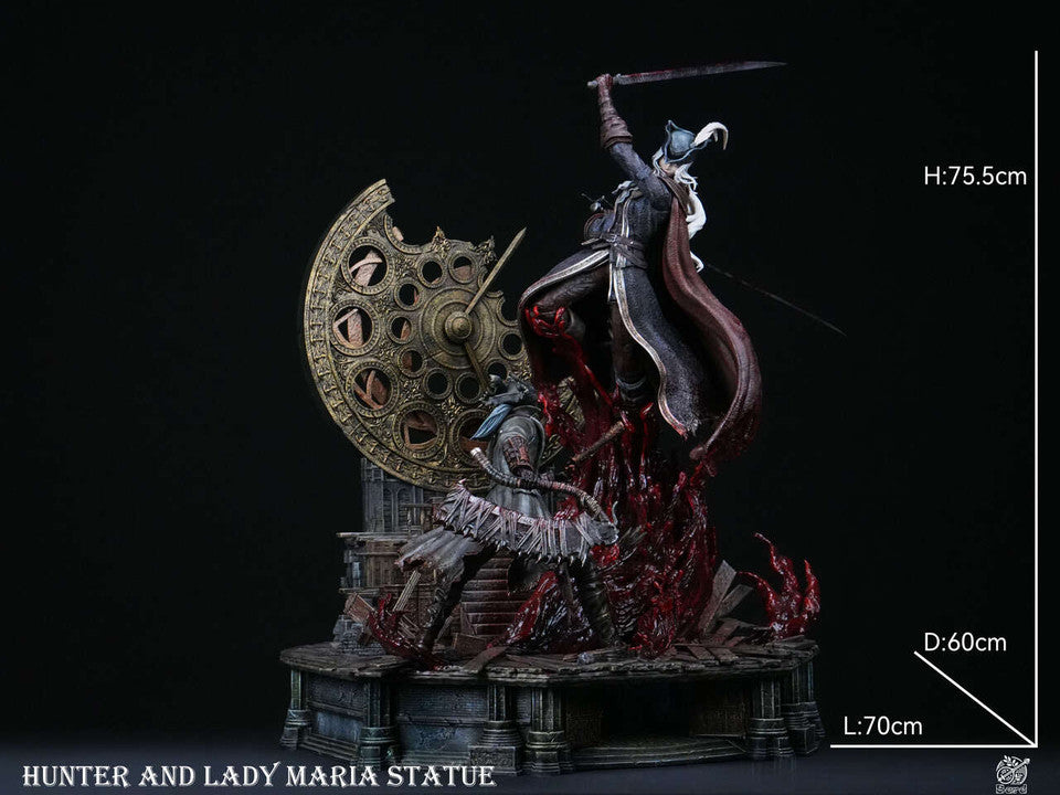 [Pre-Order] Bard Studio - Statue - Bloodborne - Fight in the Astral Clock Tower Lady Maria vs. Hunter