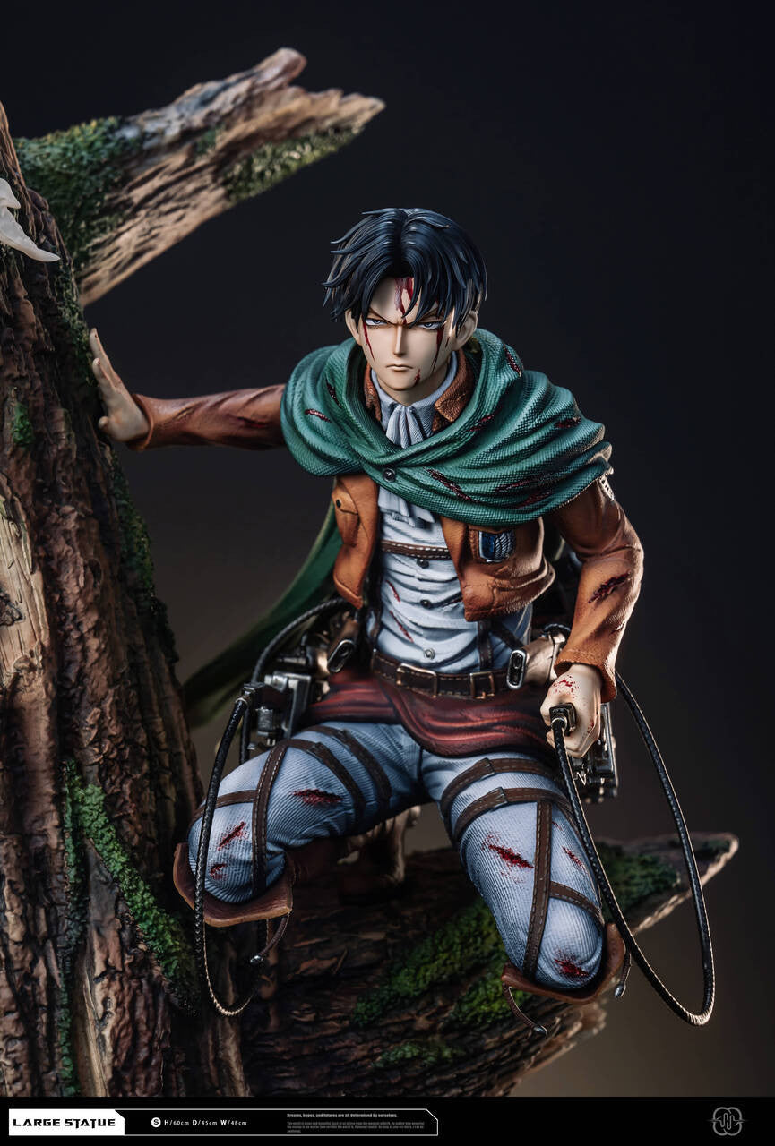 [Pre-OrderClosed] Hertz Studio  - Statue - Attack on Titan - The sharpest sword Levi & Erwin
