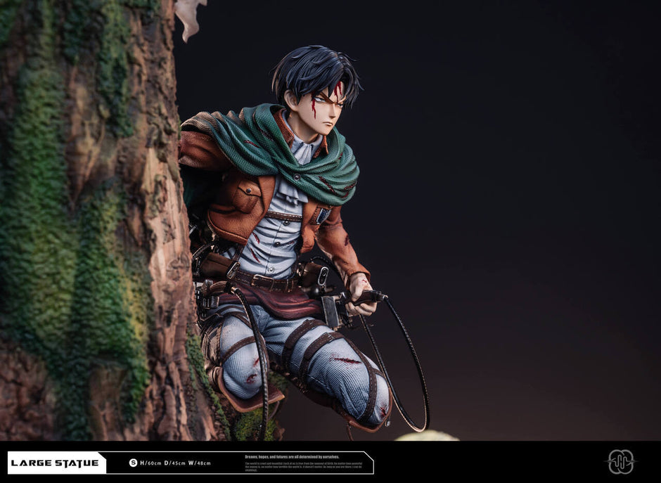 [Pre-OrderClosed] Hertz Studio  - Statue - Attack on Titan - The sharpest sword Levi & Erwin