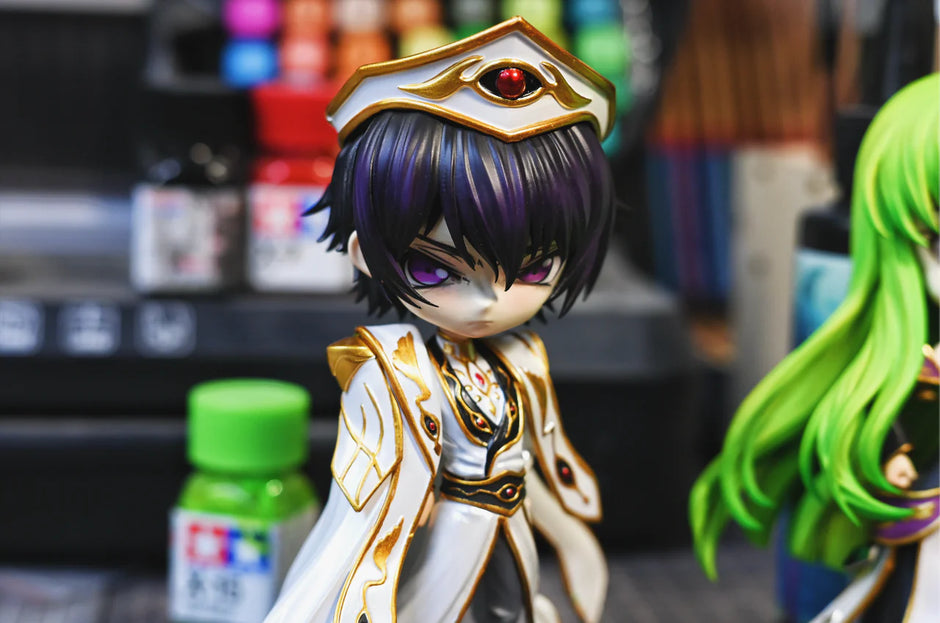 [Pre-Order] Manta Studio - Statue - Code Geass: Lelouch of the Rebellion - Q ver Lelouch & CC