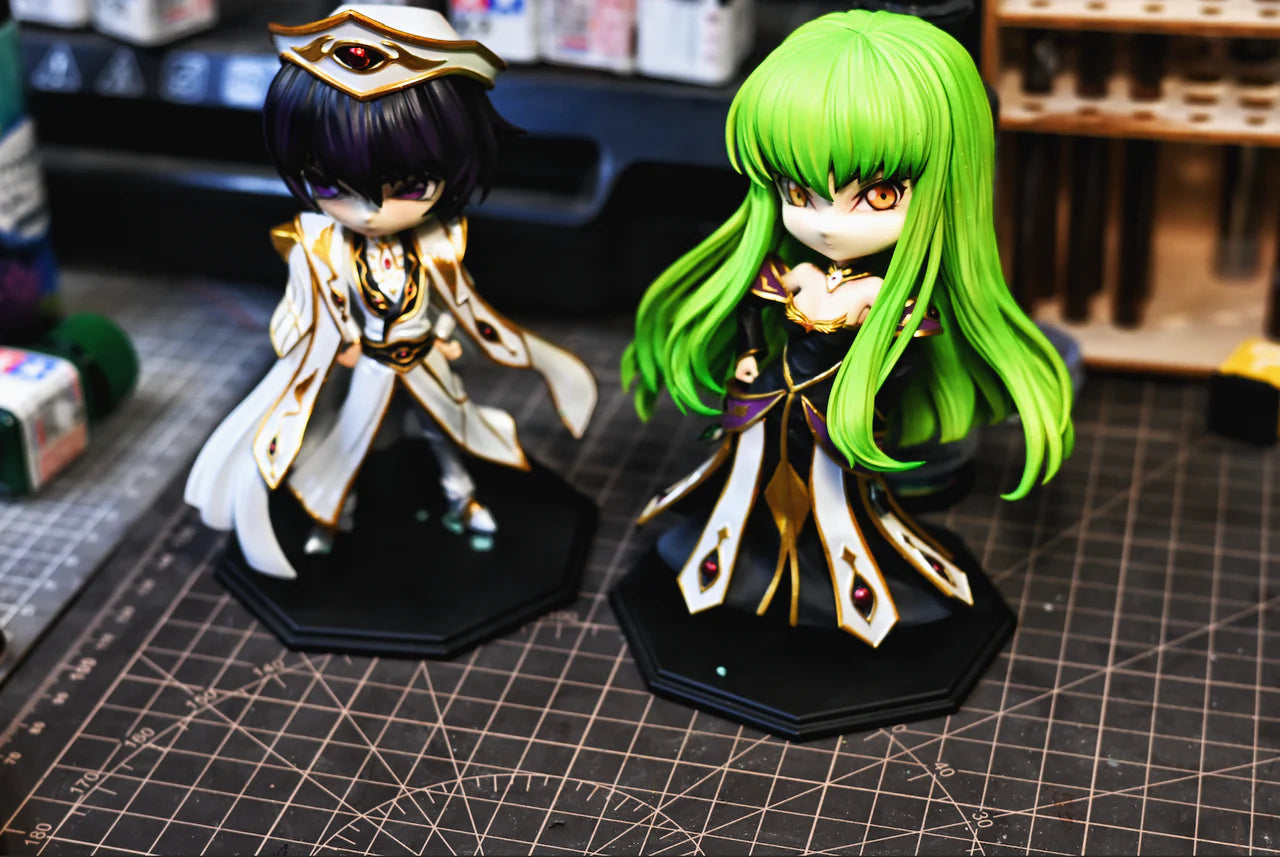 [Pre-Order] Manta Studio - Statue - Code Geass: Lelouch of the Rebellion - Q ver Lelouch & CC