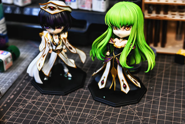 [Pre-Order] Manta Studio - Statue - Code Geass: Lelouch of the Rebellion - Q ver Lelouch & CC