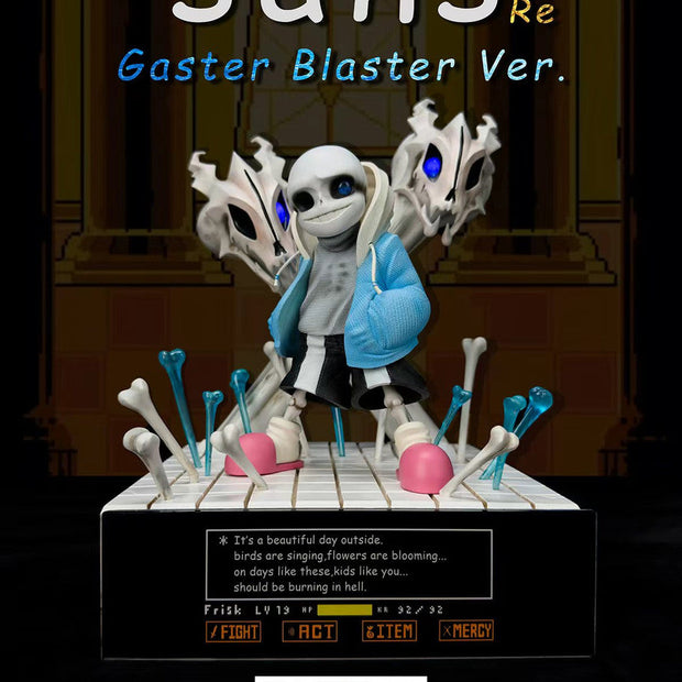 [Warehouse in Stock] GAME PLAYER Studio - Undertale - SANS-GB Gun Version