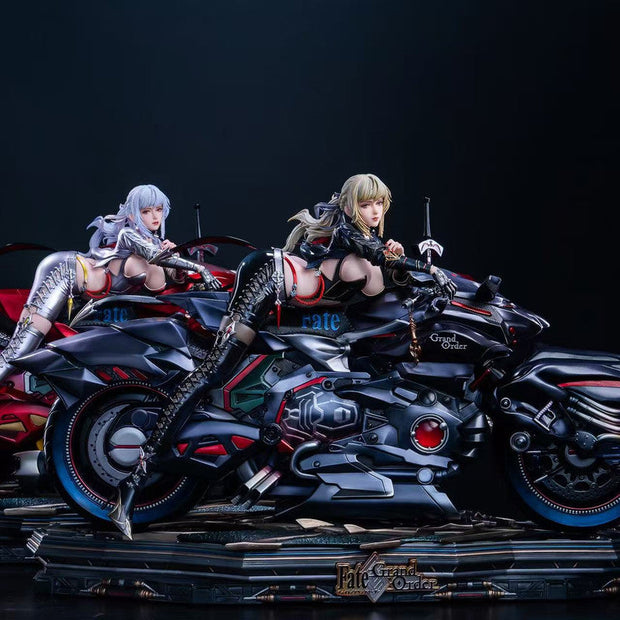 [Warehouse in Stock] DT Studio & UME Studio - Statue - Fate Series - Saber Alter Artria Pendragon Motorcycle