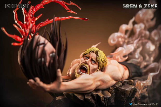 [Pre-Order] POP.ART Studio - Statue - Attack on Titan - Catch The Head Eren & Zeke