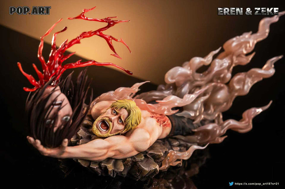 [Pre-Order] POP.ART Studio - Statue - Attack on Titan - Catch The Head Eren & Zeke
