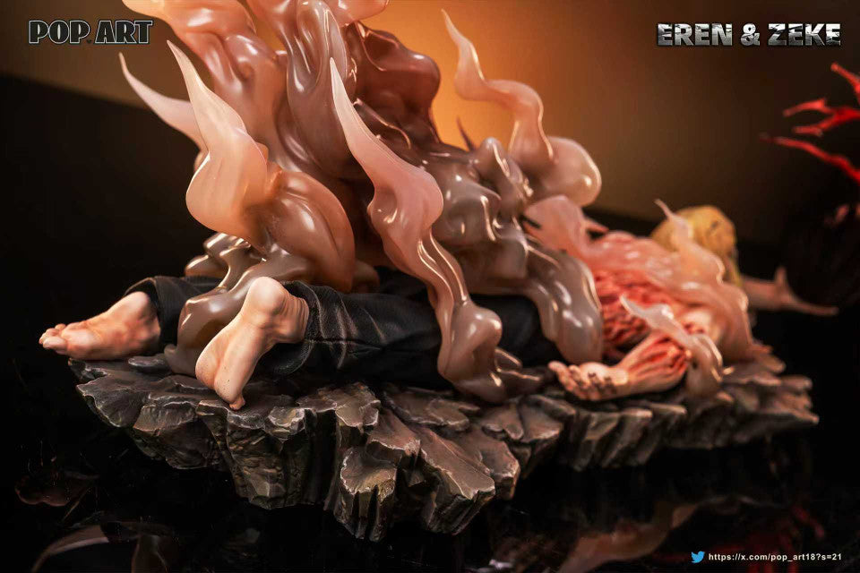 [Pre-Order] POP.ART Studio - Statue - Attack on Titan - Catch The Head Eren & Zeke