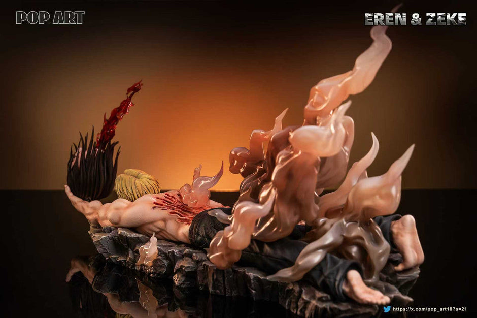 [Pre-Order] POP.ART Studio - Statue - Attack on Titan - Catch The Head Eren & Zeke