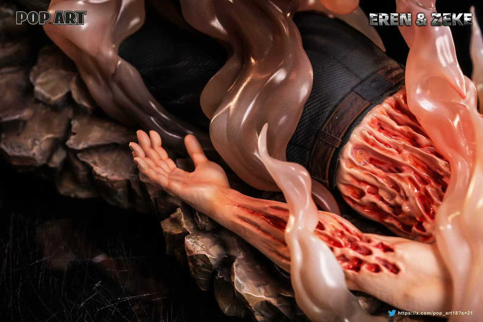 [Pre-Order] POP.ART Studio - Statue - Attack on Titan - Catch The Head Eren & Zeke