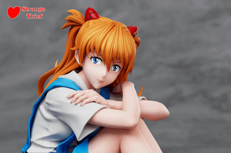 [Pre-Order] Strange Thief Studio - Statue - Neon Genesis Evangelion - School Uniform Asuka & School Uniform Rei Ayanami