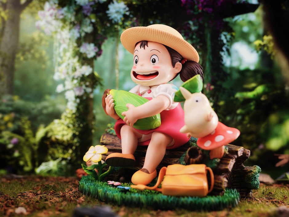 [Pre-Order] LongMiao Studio - Statue - My Neighbor Totoro - Hayao Miyazaki's Ecological Scene Mei Holding Corn