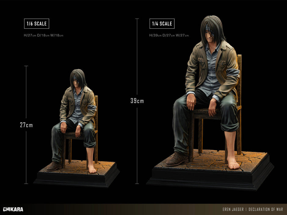 [Pre-Order] CHIKARA Studio  - Statue - Attack on Titan - Eren Jaeger