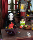[Warehouse in Stock] Shen Yin Studio - Statue - Spirited Away - Silhouette Moment Series Spirited Away No-Face Man & Chihiro Ogino