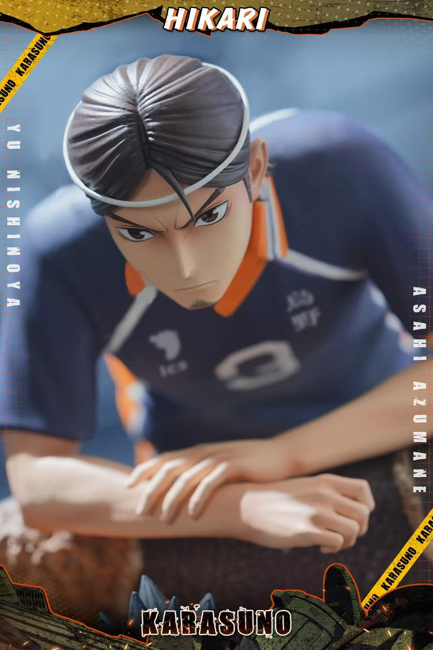 [Pre-Order] HIKARI Studio - Statue - Haikyuu!! - Yu Nishinoya & Asahi Azumane