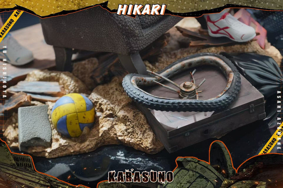 [Pre-Order] HIKARI Studio - Statue - Haikyuu!! - Yu Nishinoya & Asahi Azumane