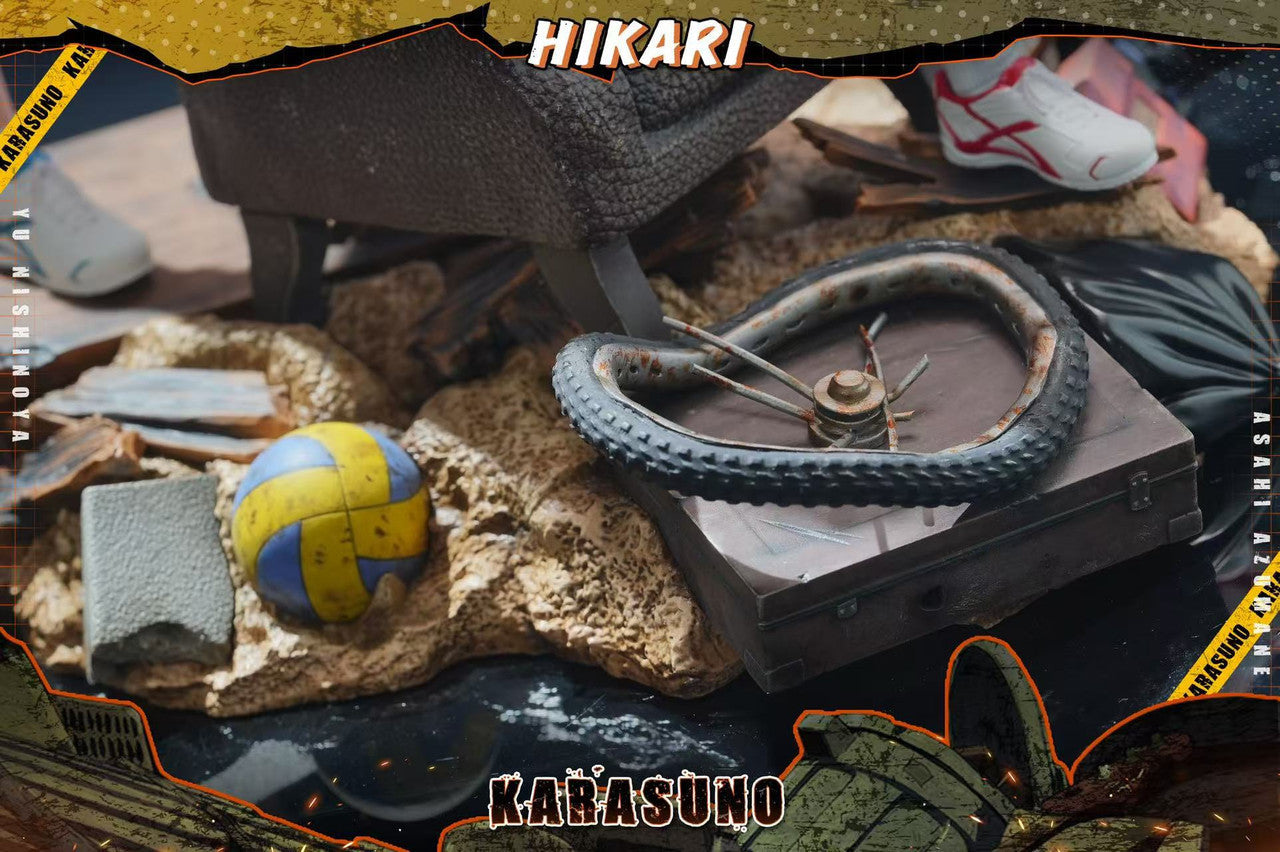 [Pre-Order] HIKARI Studio - Statue - Haikyuu!! - Yu Nishinoya & Asahi Azumane