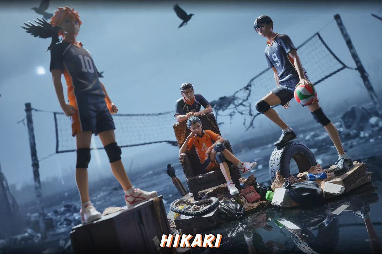 [Pre-Order] HIKARI Studio - Statue - Haikyuu!! - Yu Nishinoya & Asahi Azumane